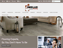 Tablet Screenshot of jimelleflooring.com